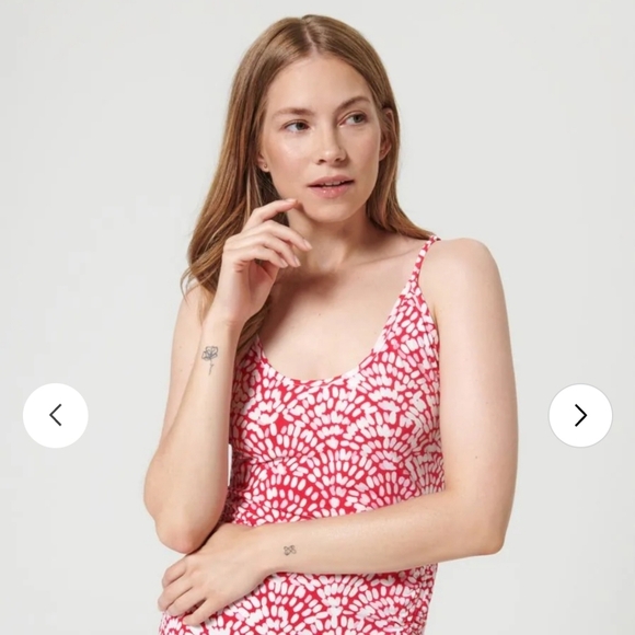 NWT SINSAY Midi Pattern Dress - Picture 3 of 9